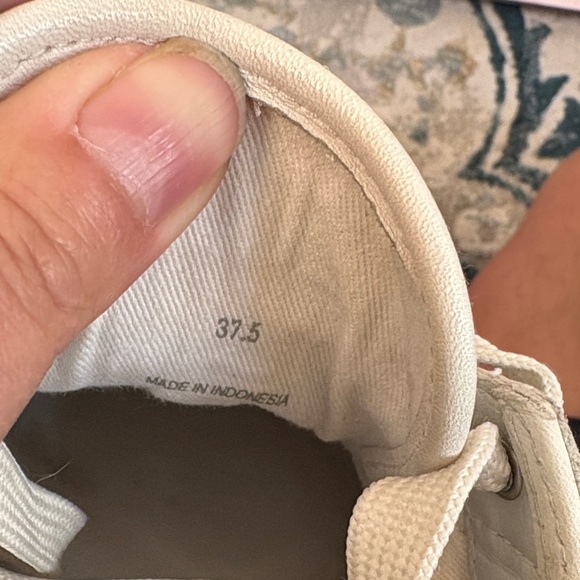 Rag & Bone Cream Sneakers - Picture 6 of 9